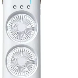 Rhobos Personal Air Cooler for Travel & On-the-Go Portable Mist Fan with Double Sided Cooling, LED Light & Humidifier USB Fan-image-39