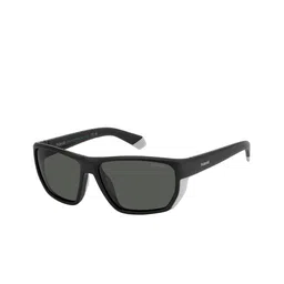 Polaroid Men UV Protected Lens Full Rim Rectangle Sunglasses image 2