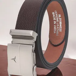 Metronaut Men Textured Leather Formal Belt-image-34