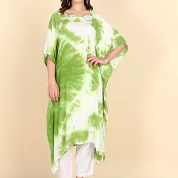 Maaesa Tie & Dyed Kaftan Kurta-22