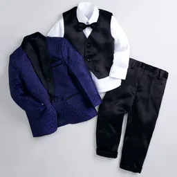 BAESD Boys Pack Of 2 Woven Designed Single-Breasted Suits-image-72