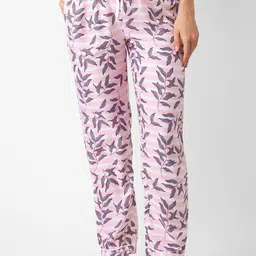 ETC Printed Straight-Length Mid-Rise Lounge Pants-image-85