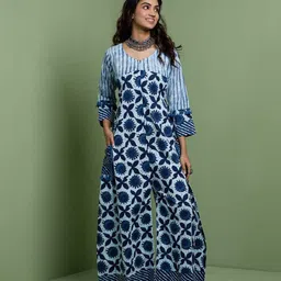 Label Ishnya Printed Basic Jumpsuit image 5