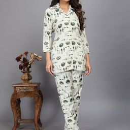 TIKODI Printed Shirt & Trouser Co-Ords-image-79