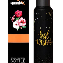 Speedex Multicoloured & Multicoloured Single Stainless Steel Printed Single Wall Vacuum Water Bottle-image-61