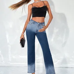 LERIYA FASHION Women Regular Fit High-Rise Light Fade Jeans-picture-24