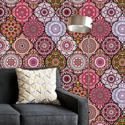 ArtzFolio Printed UV-Resistant Anti-Bacterial Vintage Motifs Art Peel & Stick Wallpaper-image-19