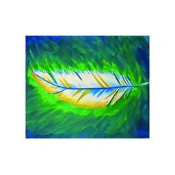 Inephos Green & Blue Floral and Botanical Wall Art-picture-45