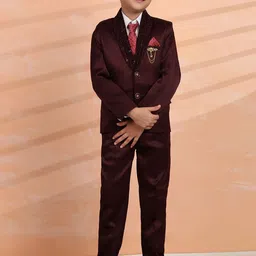 Pro-Ethic STYLE DEVELOPER Boys Cotton Single-Breasted Five-Piece Suit-36