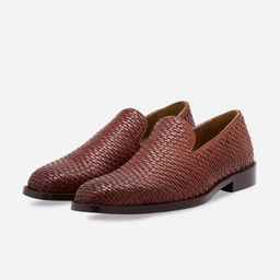 NOU Men Leather Formal Slip-Ons-image-47