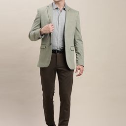 Turtle Notched Lapel Single Breasted Blazer image 4