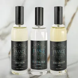 Eau DuFrance Set Of 3 Long Lasting Eau De Parfum - 50 ml Each-58