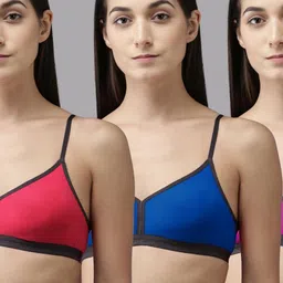 Samvar Multi Cotton Non-Wired Non Padded Minimizer Bra-picture-44