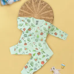 MeeMee Unisex Kids Printed Night suit-9