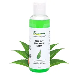 ECOSENSE Natural Neem Peel Off Face Mask Removes Tan Black Head & Dead Cells - 100 ml-42