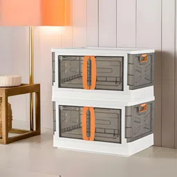 RUBOXA White Set of 2 Regular Drawer Organiser Organisers-49