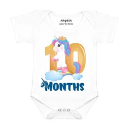 Arvesa 10 Month Baby Printed Bodysuit-image-75