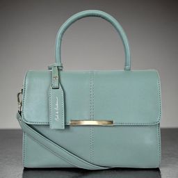 Mast & Harbour PU Structured Sling Bag with Tasselled-image-87