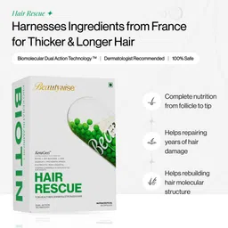 Beautywise Dual Action Hair Rescue With Biotin & Keratin - 30 Capsules image 5
