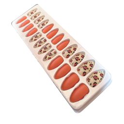CHRONEX Set Of 24 Matte Finish Reusable Press On Nail Extensions image 4