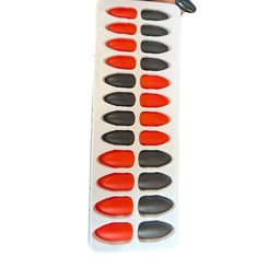 CHRONEX Set Of 24 Matte Finish Reusable Press On Nail Extensions image 4