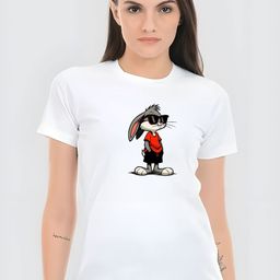 KAIDO Graphic Printed Round Neck Drop-Shoulder Sleeves Cotton T-shirt-picture-39