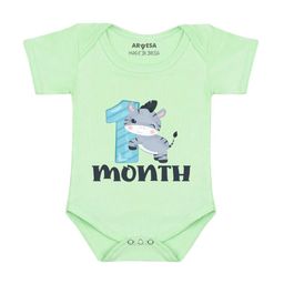 Arvesa Infants Printed Short Sleeve Bodysuit-image-71