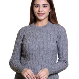 LEZA Women Cable Knit Cardigan-image-58
