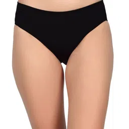 bare dezire Mid-Rise Hipster Seamless Briefs BZ-HIP-98-BLACK_M-image-80