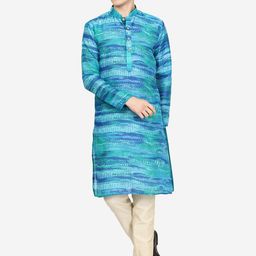 THE KURTA COMPANY Men Thread Work Kurta-picture-49