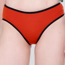 Skidlers 2-Pc Printed Super Combed Cotton Hipster Briefs 2SKD-BRIEF-52-PRINT-20-RUST-S-2