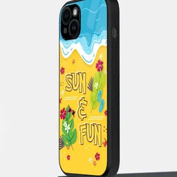 macmerise Tropical Printed iPhone 14 Plus Back Case Mobile Accessories-picture-13