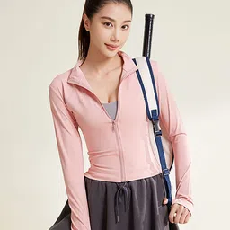 LULU & SKY Women Mock Collar Open Front Jacket-46
