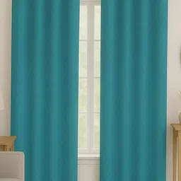 STITCHNEST Blue Long Door Curtain-image-28