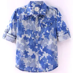 Infinity Boys Floral Opaque Printed Casual Shirt-picture-13