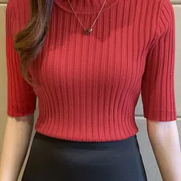 Outzidr Women 1Striped Top Solid-picture-58