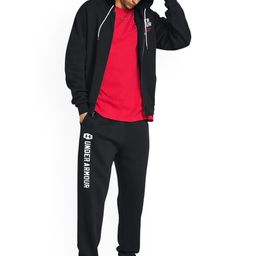 UNDER ARMOUR Icon Fleece Men Brand Logo Printed Relaxed Fit Track Pants-image-99
