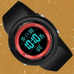 Hala Men Solid Round Tang Regular Digital Watch-15