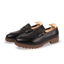 Whitemuds Men Leather Formal Slip-Ons-picture-7