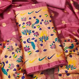 KALINI Unstitched Dress Material-image-78