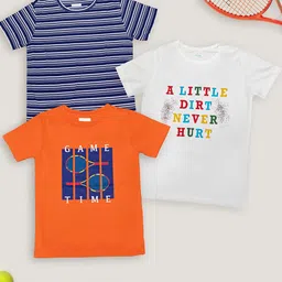 LAdore Kids Printed Pure Cotton T-shirt-25