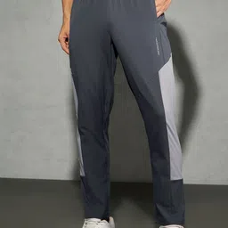 Technosport Men Color Blocked Slim Fit Sports Track Pants With TS Flexi-image-19