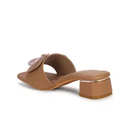 Ishransh Block Heel Open Back Heels image 3