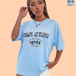 Christy World Women Pack Of 2 Typography 2 Printed Applique T-shirt-image-25
