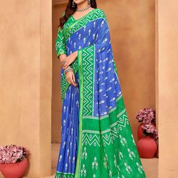 Munir Zari Pure Cotton Ikat Saree-picture-56