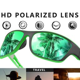 Mast & Harbour Unisex Wayfarer Sunglasses with Polarised and UV Protected Lens image 4