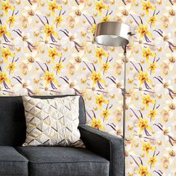 ArtzFolio Printed UV-Resistant Anti-Bacterial Tropical Floral PatternPeel & Stick Wallpaper-image-69