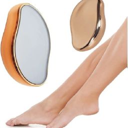 RAGHAVMART Painless Magic Crystal Hair Remover for Women and Men-Gold Cordless Epilator-image-1