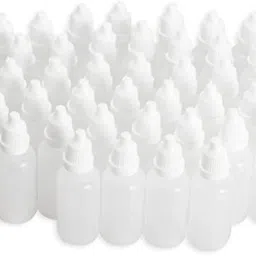 dinojames 10ml Empty Plastic Dropper Bottle/Eye Dropping Bottles Squeezable Eye 10 ml Bottle image 2