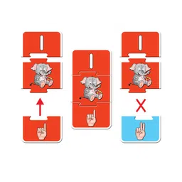 Frank Set of 10 Three-Piece Let's Count Early Learning Puzzle image 2